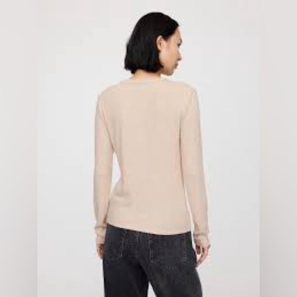 GAP Ribbed V-Neck Cardigan - Picture 2 of 2